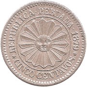 5 Centavos obverse image