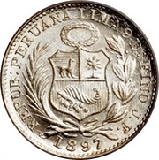 ½ Dinero obverse image