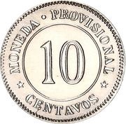 10 Centavos reverse image