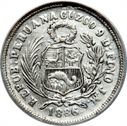 1 Dinero obverse image