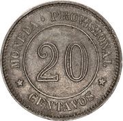 20 Centavos reverse image