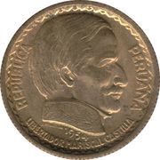 20 Centavos Mariscal Castilla obverse image