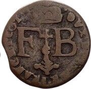 Liard "Aidant" - Ferdinand of Bavaria, Belgium, 1641-1644 reverse image