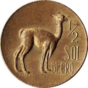 ½ Sol de Oro Large Coat of Arms reverse image