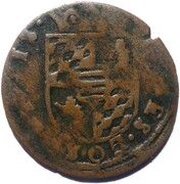 Liard - Ferdinand of Bavaria, Belgium, 1641-1650 reverse image