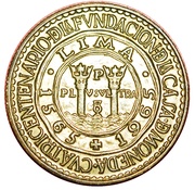 1 Sol de Oro Casa de Moneda reverse image