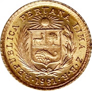 ⅕ Libra Trade Coinage obverse image