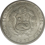 10 Soles de Oro Independence obverse image