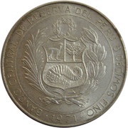 50 Soles de Oro Independence obverse image