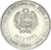 100 Soles de Oro Peru-Japan Relations obverse image