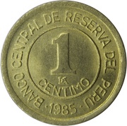 1 Céntimo obverse image