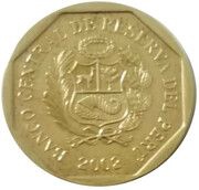 5 Céntimos Without Braille obverse image