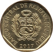10 Céntimos Without braille obverse image