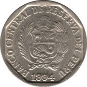 50 Céntimos With braille obverse image