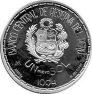 1 Nuevo Sol Cultura Moche - Señor de Sipán obverse image