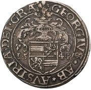 Thaler - Georg of Austria obverse image