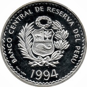 1 Nuevo Sol UNEP obverse image