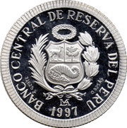 1 Nuevo Sol Central Reserve Bank of Peru obverse image