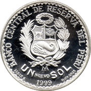 1 Nuevo Sol Japanese Immigration obverse image