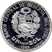 1 Nuevo Sol Chinese Immigration to Peru obverse image