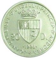 20 Diners - Joan Martí i Alanis XXVII Summer Olympic Games obverse image