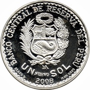 1 Nuevo Sol Central Railroad of Peru obverse image