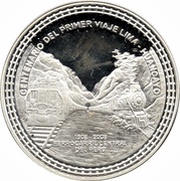 1 Nuevo Sol Central Railroad of Peru, Peru, 2008 reverse image