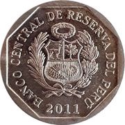 1 Nuevo Sol Machu Picchu obverse image