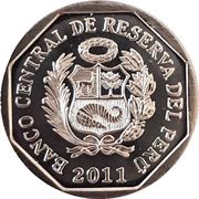 1 Nuevo Sol Gran Pajatén obverse image