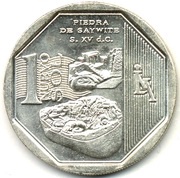 1 Nuevo Sol Stone of Saywite reverse image
