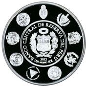 1 Nuevo Sol 20th Anniversary obverse image