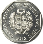 1 Nuevo Sol 2nd type obverse image