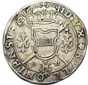 30 Patards 2 Testons - Ernest of Bavaria, Belgium, 1611-1612 reverse image