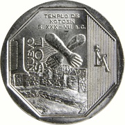 1 Nuevo Sol Temple of Kotosh reverse image
