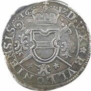 30 Patards 2 Testons - Ferdinand of Bavaria, Belgium, 1612-1613 reverse image