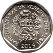 1 Nuevo Sol Huaca de la Luna obverse image