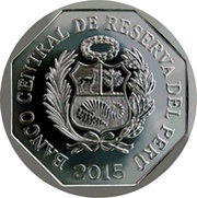 1 Nuevo Sol Arquitectura Moqueguana obverse image