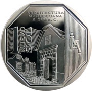 1 Nuevo Sol Arquitectura Moqueguana reverse image