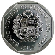 1 Nuevo Sol Ceramic Vicus obverse image