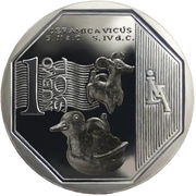 1 Nuevo Sol Ceramic Vicus reverse image