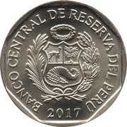 1 Sol Spectacled Bear obverse image
