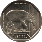 1 Sol Andean Tapir, Peru, 2018 reverse image