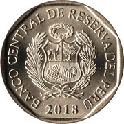 1 Sol Darwin's Rhea obverse image
