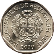 1 Sol Andean Mountain Cat obverse image