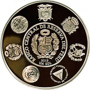 1 Sol Steam Locomotive obverse image