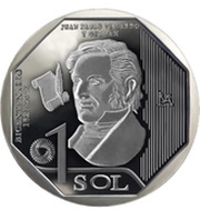 1 Sol Juan Pablo Vizcardo y Guzmán, Peru, 2020 reverse image