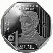 1 Sol Toribio Rodríguez de Mendoza, Peru, 2021 reverse image