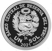 1 Sol Proclamation of Independence obverse image
