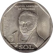 1 Sol Manuel Lorenzo de Vidaurre reverse image