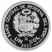1 Sol Peruvian Air Force Officers School obverse image